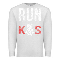 Oatmeal Heather RUN k8s Premium Sweatshirt - InspiraDesign