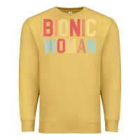 Antique Gold bionic woman injury accident broken hip leg arm surgery t shirt Premium Sweatshirt - InspiraDesign
