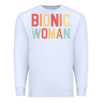 White bionic woman injury accident broken hip leg arm surgery t shirt Premium Sweatshirt - InspiraDesign