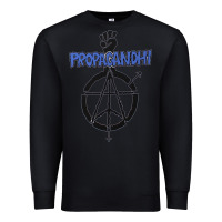 Black propagandhi Premium Sweatshirt - InspiraDesign