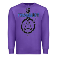 Purple propagandhi Premium Sweatshirt - InspiraDesign