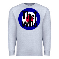 Heather Grey rock and roll Premium Sweatshirt - InspiraDesign