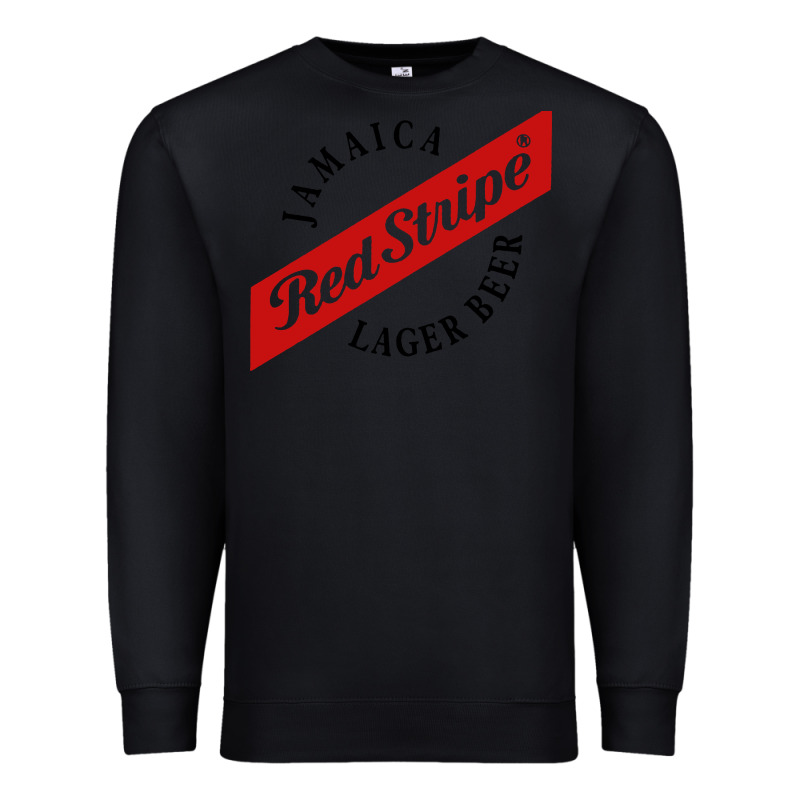 Jamaica Red Stripe Lager Beer Premium Sweatshirt by InspiraDesign | Teevron