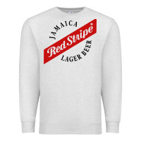Oatmeal Heather jamaica red stripe lager beer Premium Sweatshirt - InspiraDesign