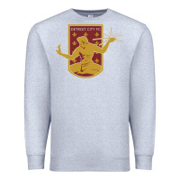Heather Grey usa,  detroit city fc Premium Sweatshirt - InspiraDesign