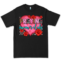 Black praying moms club olivia Premium Tee - OliviaCreatesArt