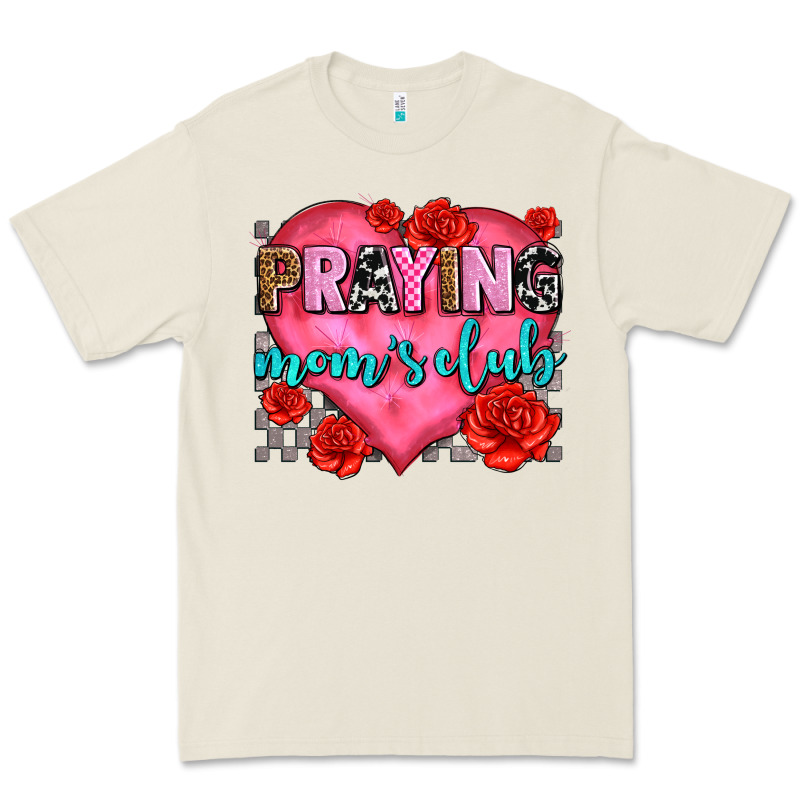 Praying Moms Club Olivia Premium Tee by OliviaCreatesArt | Teevron