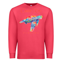 Cardinal Cedar Key Florida Watercolor Sea Turtle Sweatshirt Premium Sweatshirt - InspiraDesign