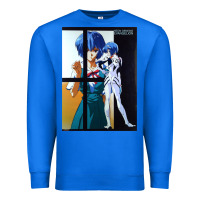 True Royal Neon Genesis Evangelion Rei Ayanami Premium Sweatshirt - InspiraDesign