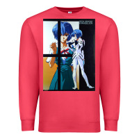 Cardinal Neon Genesis Evangelion Rei Ayanami Premium Sweatshirt - InspiraDesign