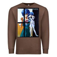 Chestnut Neon Genesis Evangelion Rei Ayanami Premium Sweatshirt - InspiraDesign