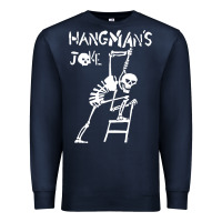 Navy Hangmans Joke Premium Sweatshirt - InspiraDesign