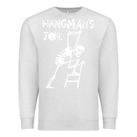 Oatmeal Heather Hangmans Joke Premium Sweatshirt - InspiraDesign