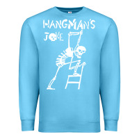 Ocean Blue Hangmans Joke Premium Sweatshirt - InspiraDesign