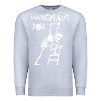 Heather Grey Hangmans Joke Premium Sweatshirt - InspiraDesign