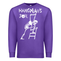 Purple Hangmans Joke Premium Sweatshirt - InspiraDesign