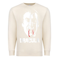 Sandshell dracula vampire classic horror flick white t shirt Premium Sweatshirt - InspiraDesign