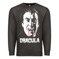 Smoke dracula vampire classic horror flick white t shirt Premium Sweatshirt - InspiraDesign