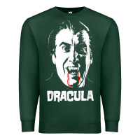 Sports Green dracula vampire classic horror flick white t shirt Premium Sweatshirt - InspiraDesign