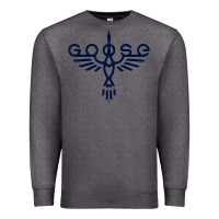 Charcoal Heather goose music Premium Sweatshirt - InspiraDesign