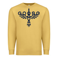 Antique Gold goose music Premium Sweatshirt - InspiraDesign