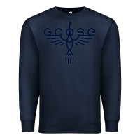 Navy goose music Premium Sweatshirt - InspiraDesign
