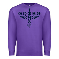Purple goose music Premium Sweatshirt - InspiraDesign