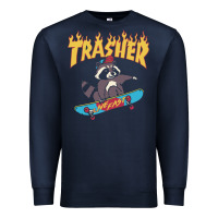 Navy trasher Premium Sweatshirt - InspiraDesign