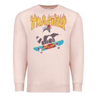 Pale Pink trasher Premium Sweatshirt - InspiraDesign