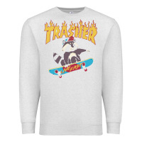 Oatmeal Heather trasher Premium Sweatshirt - InspiraDesign