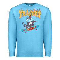 Ocean Blue trasher Premium Sweatshirt - InspiraDesign