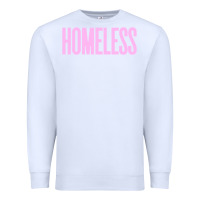 White homeless Premium Sweatshirt - InspiraDesign