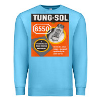 Ocean Blue TungSol 6550 Premium Sweatshirt - InspiraDesign