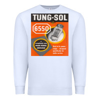 White TungSol 6550 Premium Sweatshirt - InspiraDesign