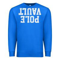 True Royal pole vault t shirt upside down funny pole vault jumper shirt Premium Sweatshirt - InspiraDesign