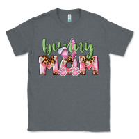Charcoal Heather Happy Easter Bunny Mom Classic Tee - CowGirlArtShop