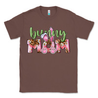 Chestnut Happy Easter Bunny Mom Classic Tee - CowGirlArtShop
