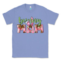 Colony Blue Happy Easter Bunny Mom Classic Tee - CowGirlArtShop