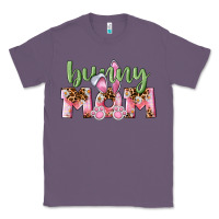 Lavender Happy Easter Bunny Mom Classic Tee - CowGirlArtShop