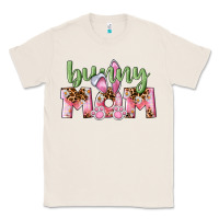 Natural Happy Easter Bunny Mom Classic Tee - CowGirlArtShop