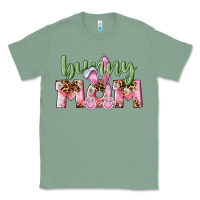 Sage Happy Easter Bunny Mom Classic Tee - CowGirlArtShop