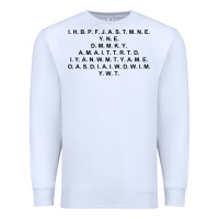 White I Have Brought Peace Premium Sweatshirt - InspiraDesign