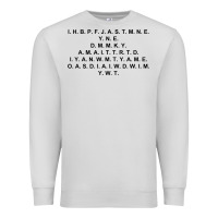 Dove Grey I Have Brought Peace Premium Sweatshirt - InspiraDesign