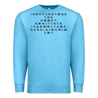 Ocean Blue I Have Brought Peace Premium Sweatshirt - InspiraDesign