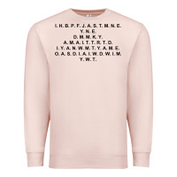 Pale Pink I Have Brought Peace Premium Sweatshirt - InspiraDesign