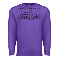 Purple I Have Brought Peace Premium Sweatshirt - InspiraDesign