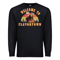 Black new guy fieri fans flavortown Premium Sweatshirt - InspiraDesign