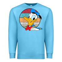 Ocean Blue Donald duck funny Premium Sweatshirt - InspiraDesign