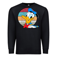 Black Donald duck funny Premium Sweatshirt - InspiraDesign