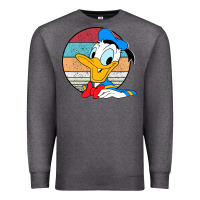 Charcoal Heather Donald duck funny Premium Sweatshirt - InspiraDesign